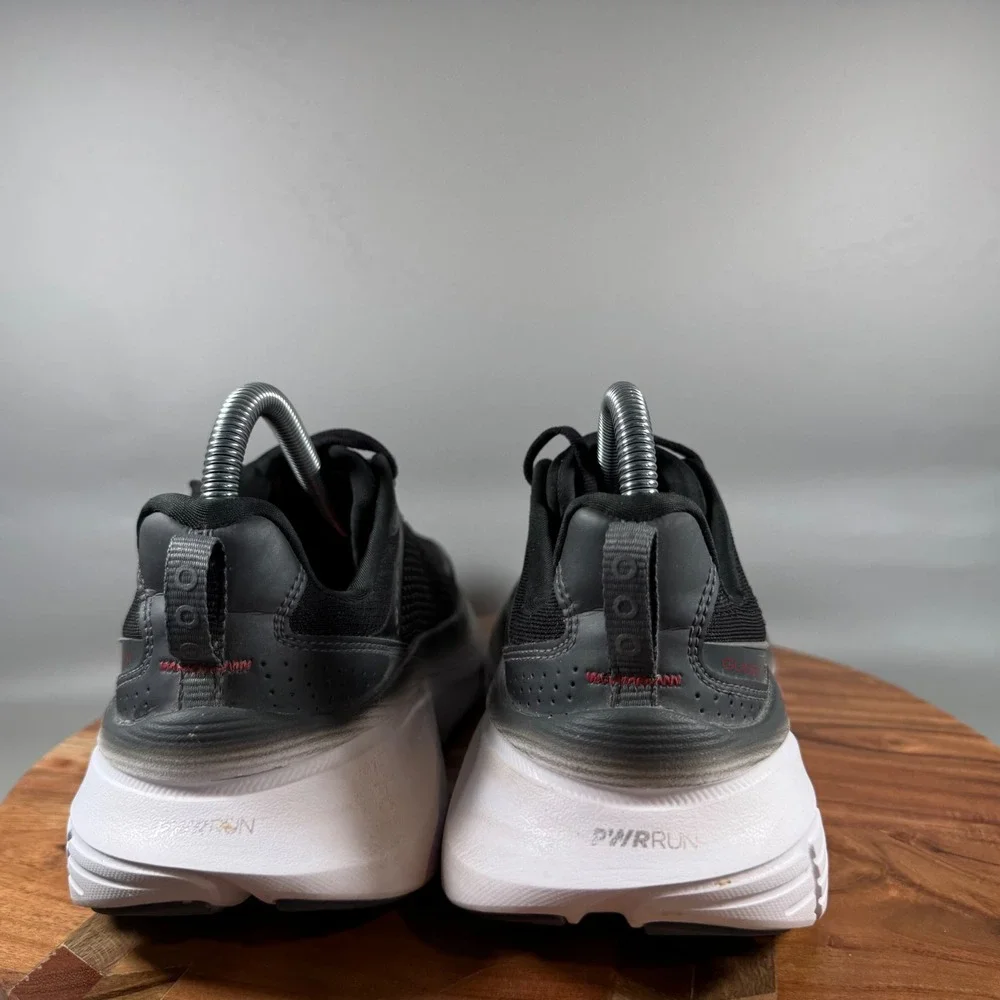 Saucony Guide 17 Mens Running Shoes Black White Silver‎ S20936-100 Size 7